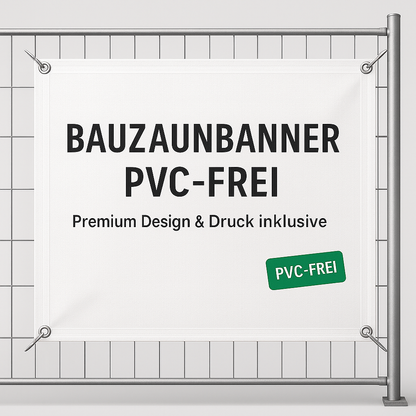 Bauzaunbanner PVC-frei – Premium Design & Druck