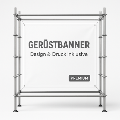 Gerüstbanner – Premium Sichtbarkeit für Fassaden & Baustellen