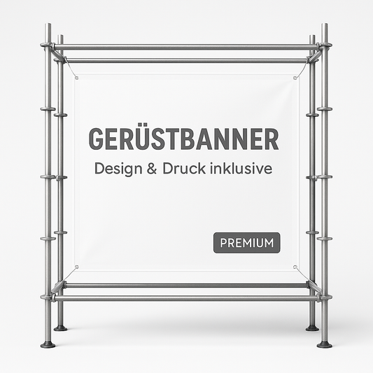 Gerüstbanner – Premium Sichtbarkeit für Fassaden & Baustellen