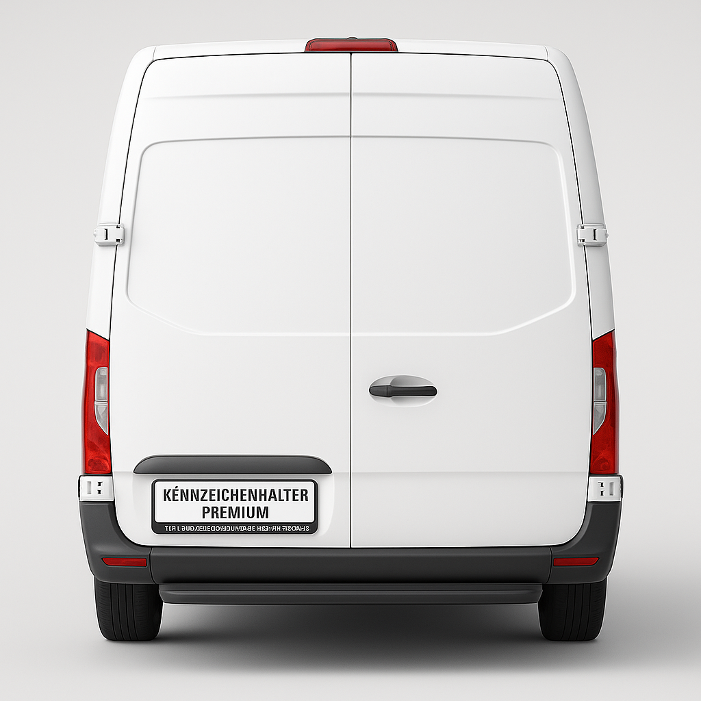 Kennzeichenhalter Premium – mit individuellem Branding & Design inklusive